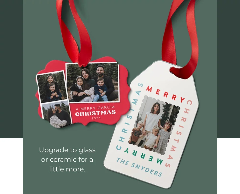 $8 Metal Ornaments + Free Shipping