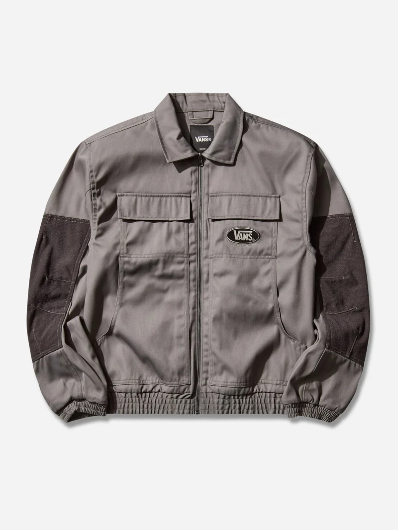 Image of Vans A.O.D. Abrasion Jacket - Smoked Pearl