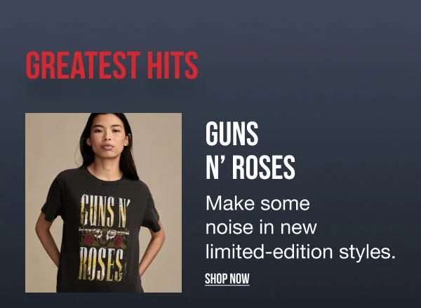 Guns N' Roses Shop Now