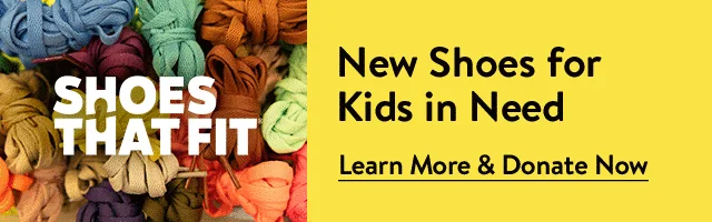 Shoes That Fit: New Shoes for Kids in Need