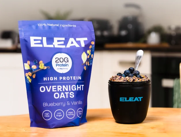 Blueberry overnight oats