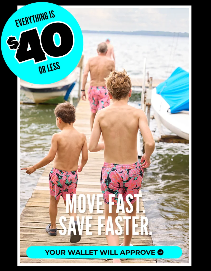 EVERYTHING IS $40 OR LESS SITEWIDE: Exclusions Apply.