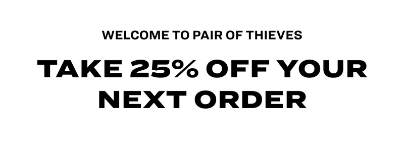 Take 25% off your next order!