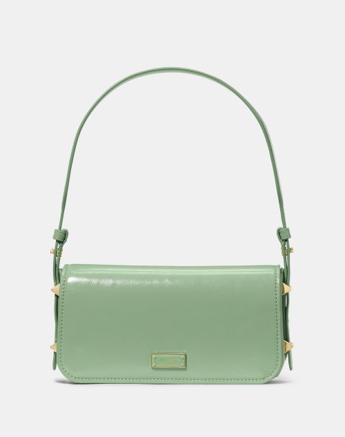 Liv Crinkle Patent Shoulder Bag