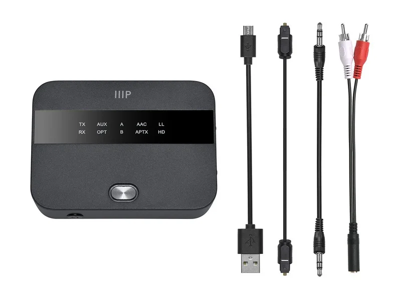 Bluetooth 5 Long Range Transmitter and Receiver,&nbsp;Toslink/Optical, 3.5mm Aux