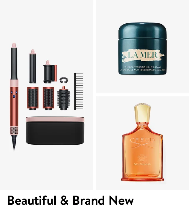 New beauty arrivals from La Mer, Creed and Dyson.