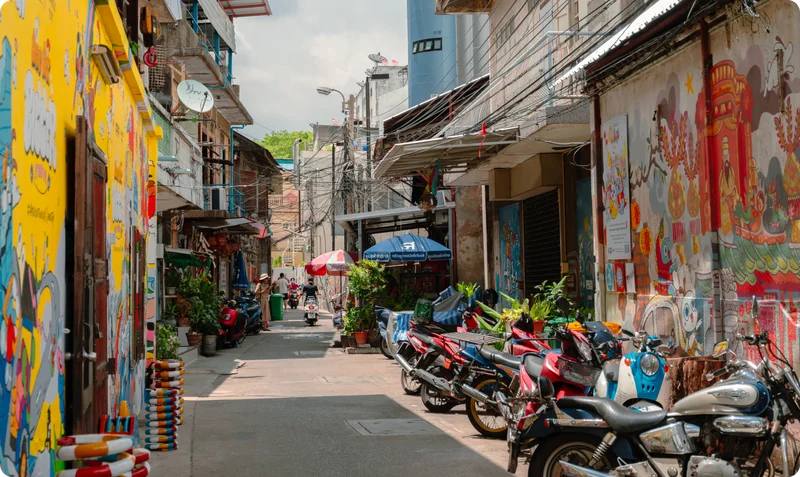 A street in Bangkok