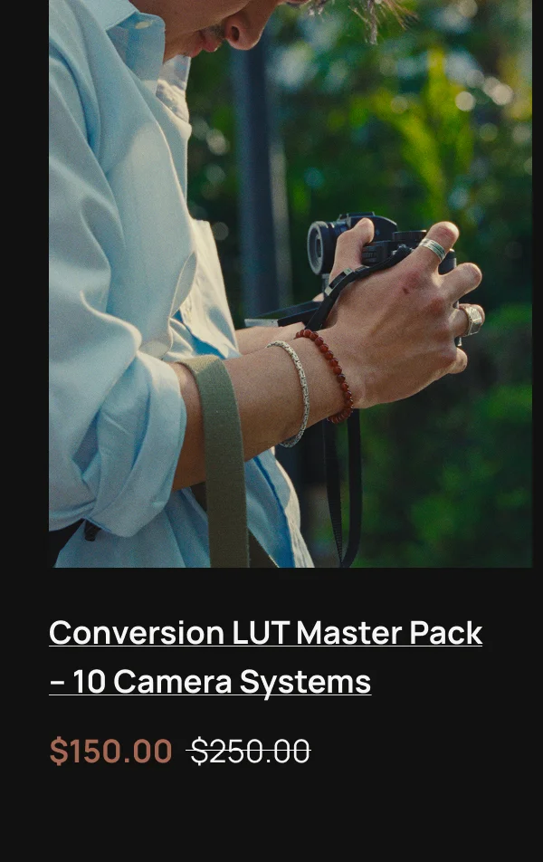 CINEVISTA Film Emulation Powergrades & LUT Pack