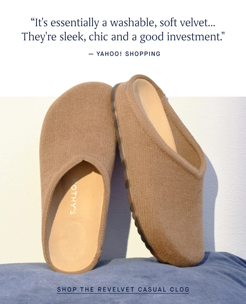 “It's essentially a washable, soft velvet…They're sleek, chic and a good investment." — Yahoo! Shopping SHOP THE REVELVET CASUAL CLOG