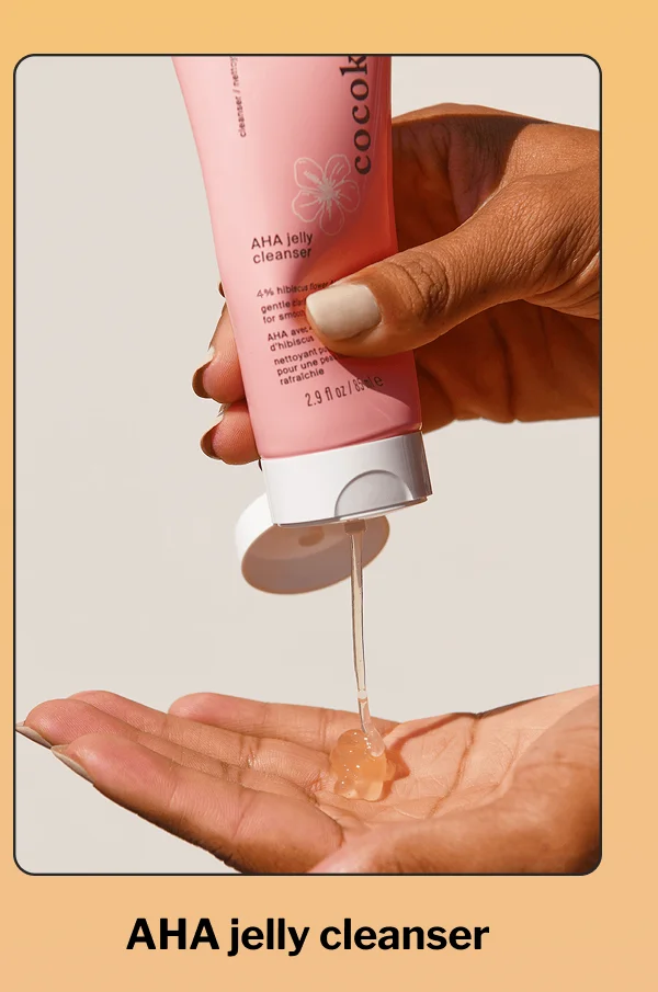 AHA jelly cleanser