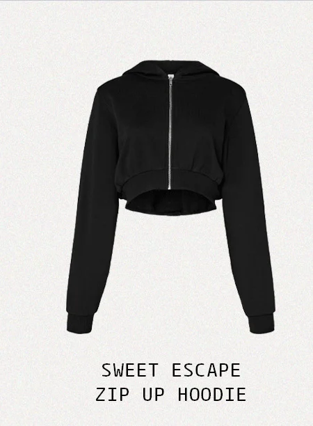 Sweet Escape Zip Up Hoodie