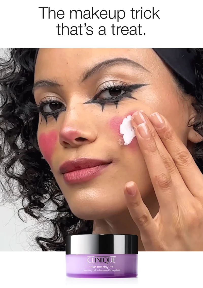The makeup trick that’s a treat.