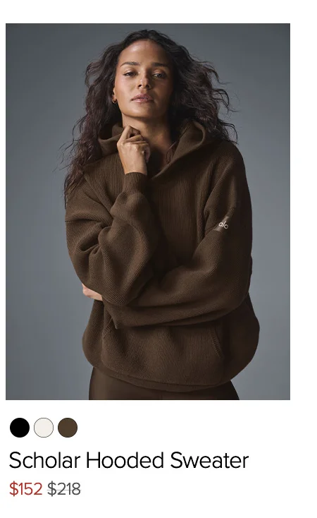Scholar Hooded Sweater