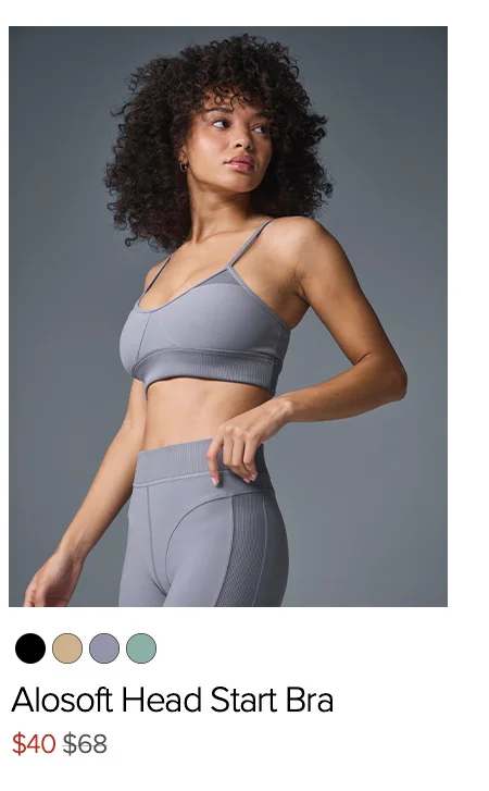 Alosoft Head Start Bra