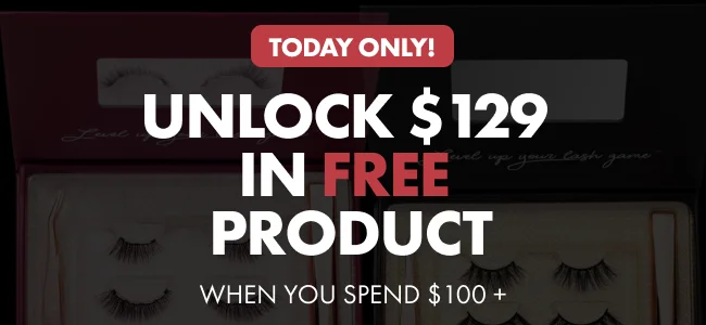 Today only! Unlock $129 in Free Product When You Spend $100+