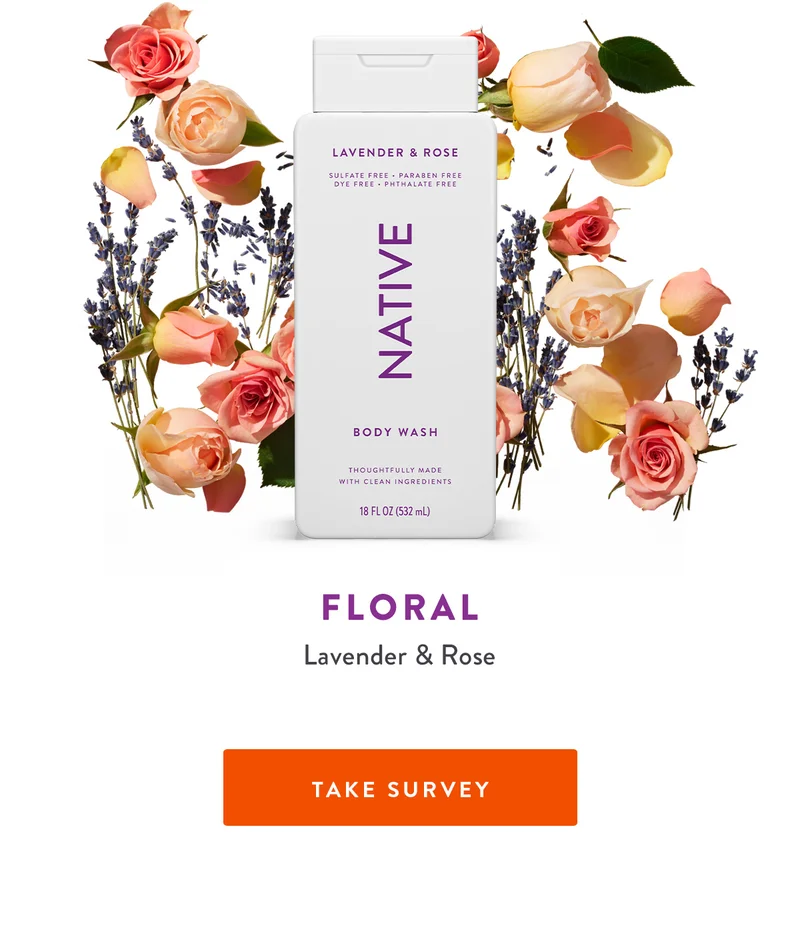 FLORAL | Lavender & Rose | TAKE SURVEY