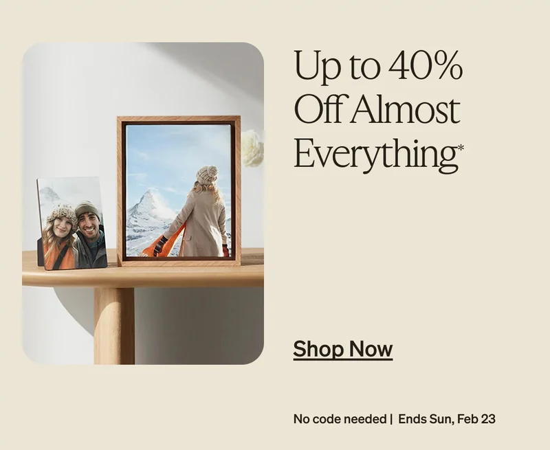 Prints for Pennies, Unlimited Free Photo Book Pages + Up to 40% Off Almost Everything