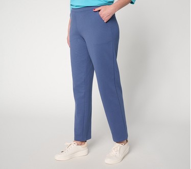 Denim & Co. Regular EasyWear French Terry Pant