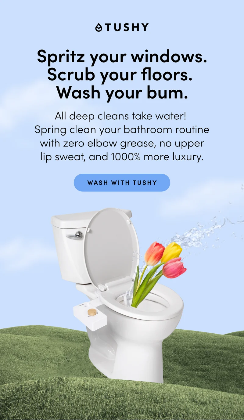WASH WITH TUSHY