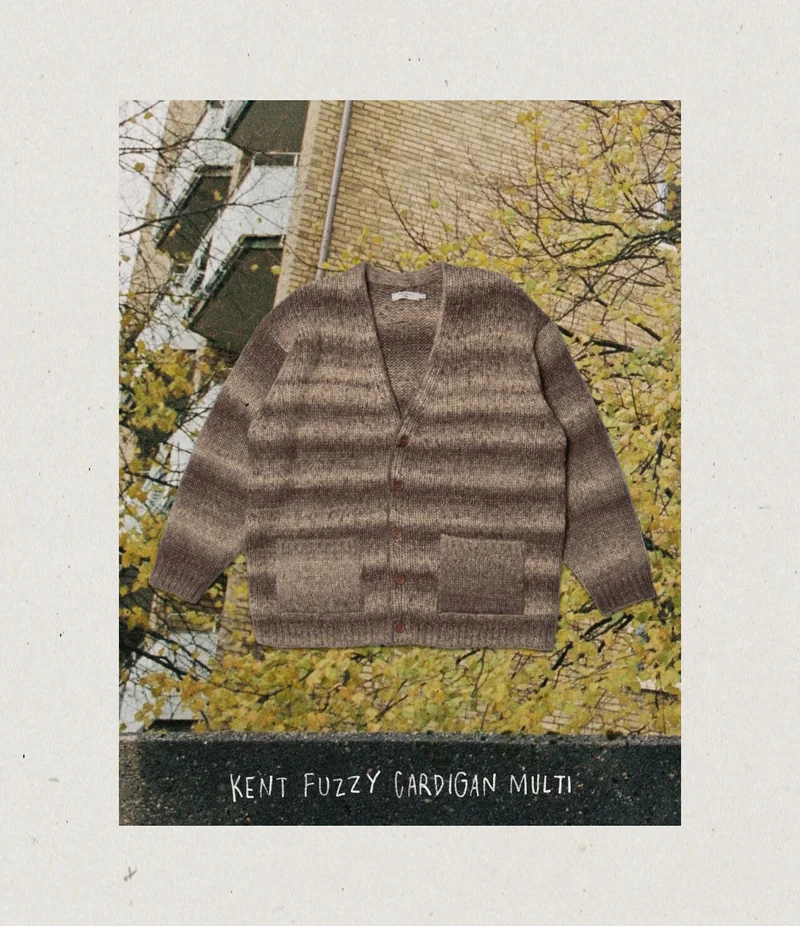 Kent Fuzzy Cardigan Multi