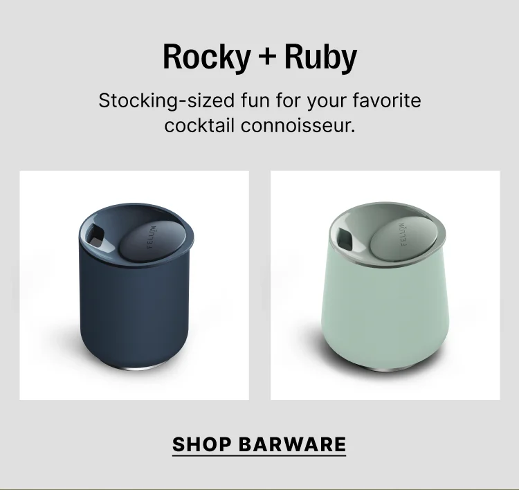 Rocky + Ruby Stocking- sized fun for your favorite cocktail connoisseur - Shop Barware
