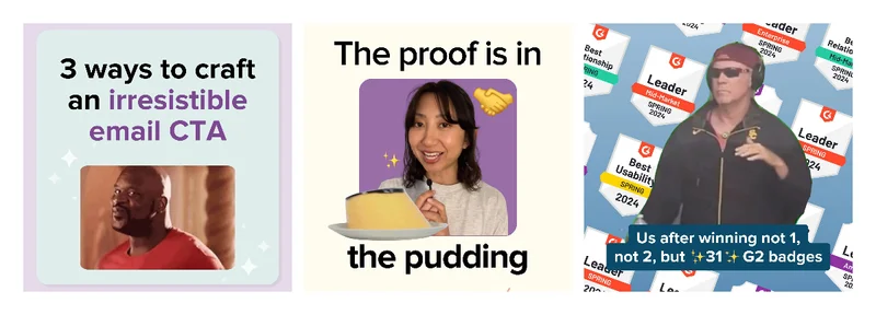 Litmus' most recent Instagram posts