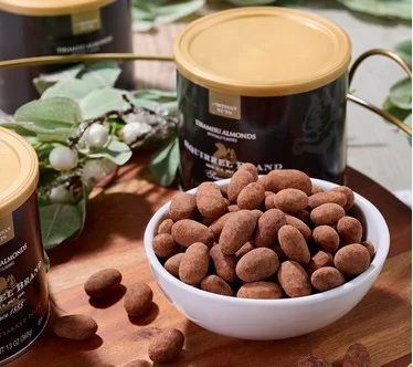 Squirrel Brand (3) 13 oz Cans Gourmet Tiramisu Almonds