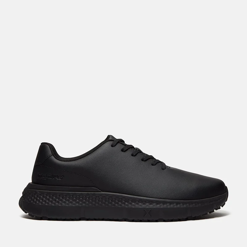 Men's Timberland PRO® Power Shift Slip-Resistant Leather Work Sneaker