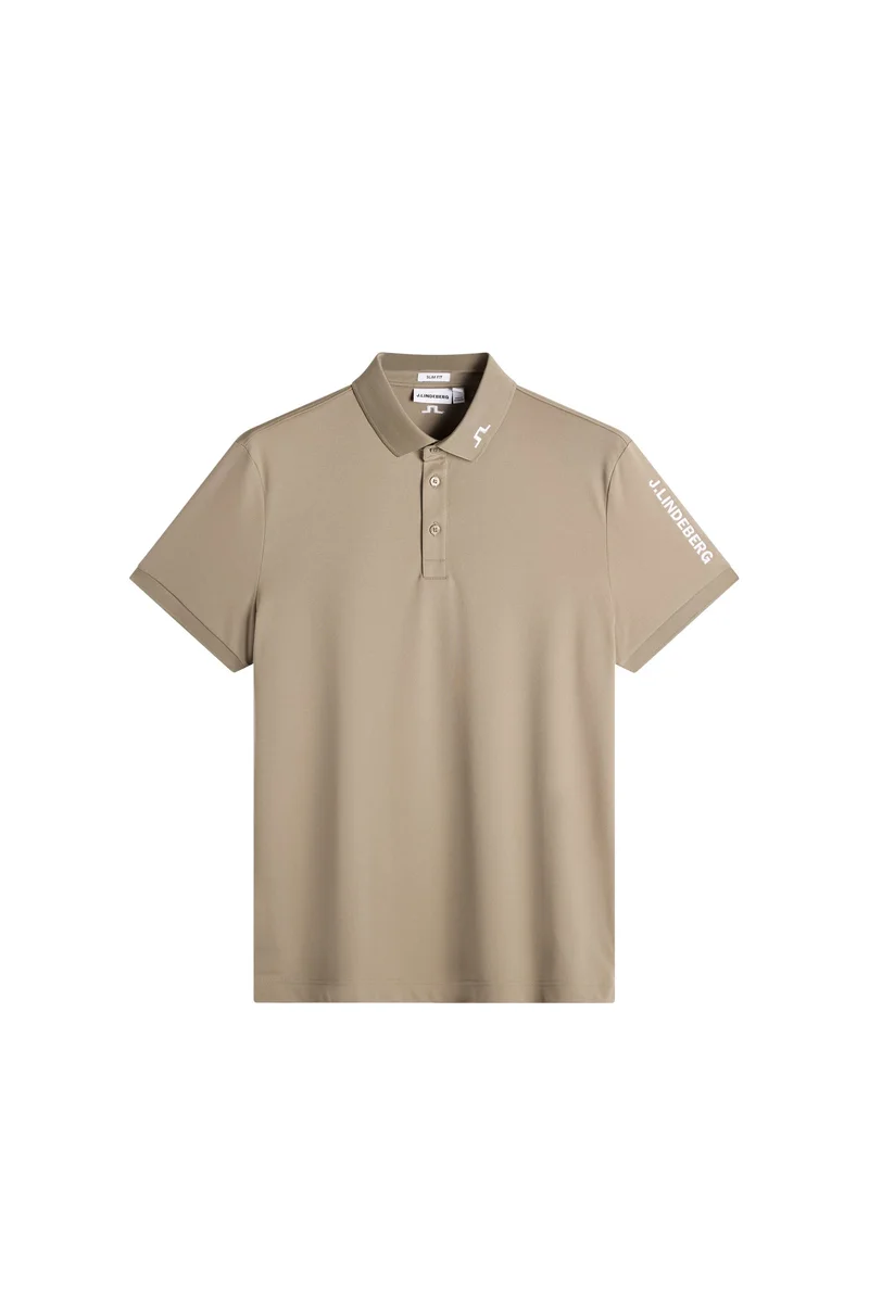 Image of Tour Tech Slim Fit Polo / Brindle
