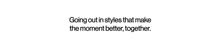 IMAGE-WOMEN'S GOING OUT