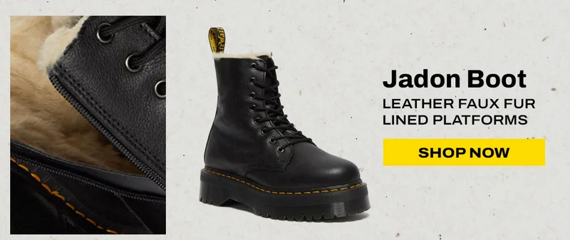 Jadon Boot Leather Faux Fur Lined Platforms