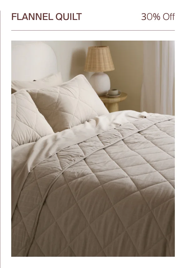 Save on Flannel Quilt