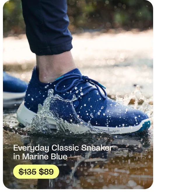 Cityscape Classic Sneaker in Marine Blue