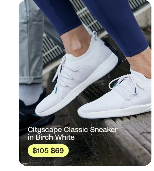 Cityscape Classic Sneaker in Birch White