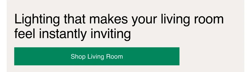 Lighting that makes your living room feel instantly inviting