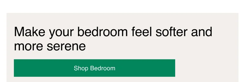 Make your bedroom feel softer and more serene
