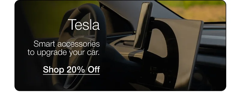 Tesla Smart accessories to upgrade your car.