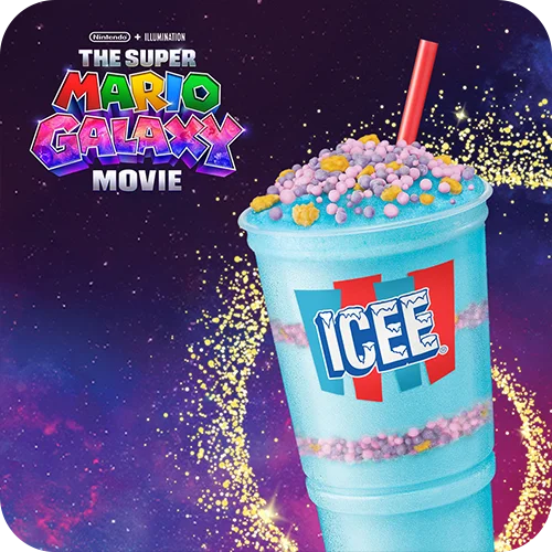THE SUPER MARIO GALAXY MOVIE ICEE