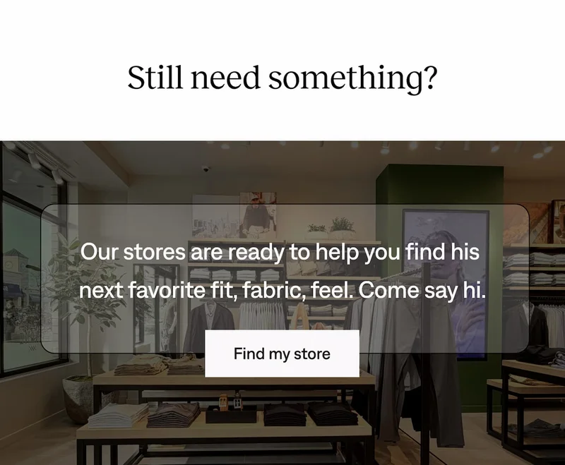 Find my store
