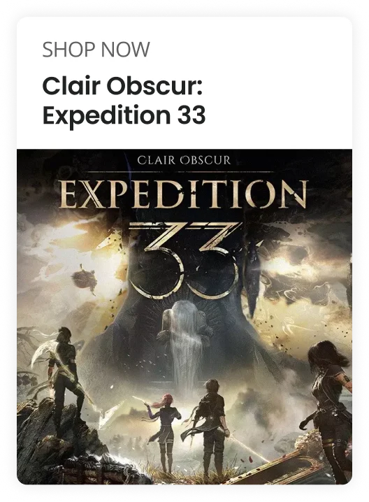 SHOP NOW Clair Obscur: Expedition 33 CLAIR OBSCUR EXPEDITION