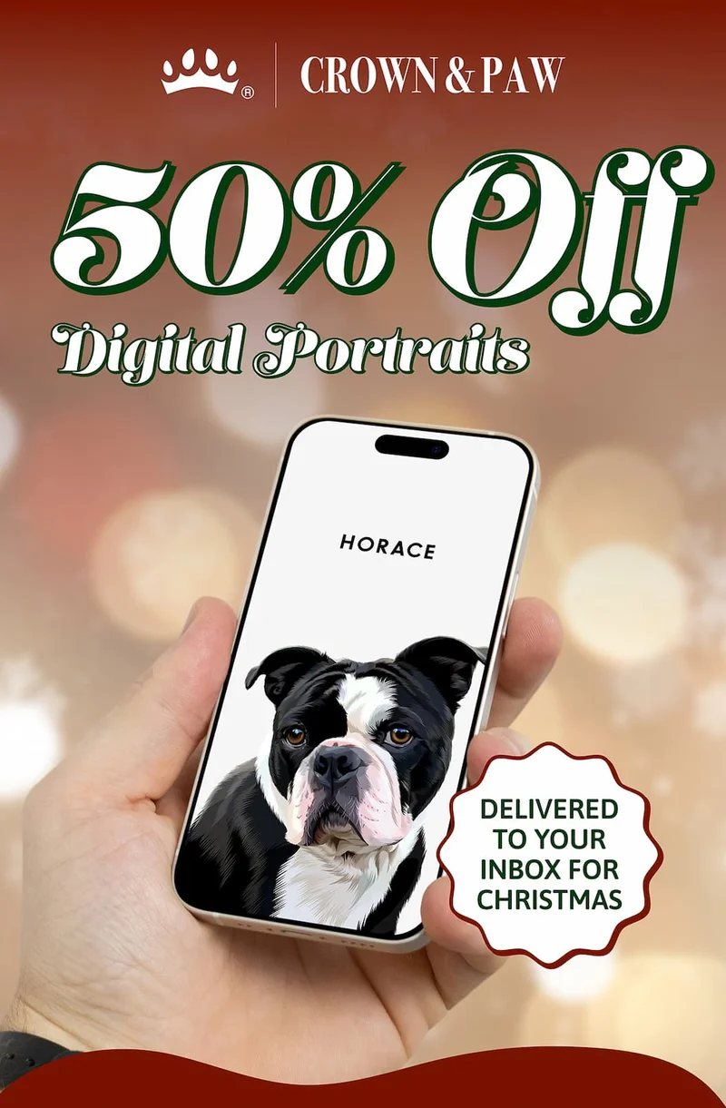 50% Off Digital Portraits | Delivered to your inbox for Christmas