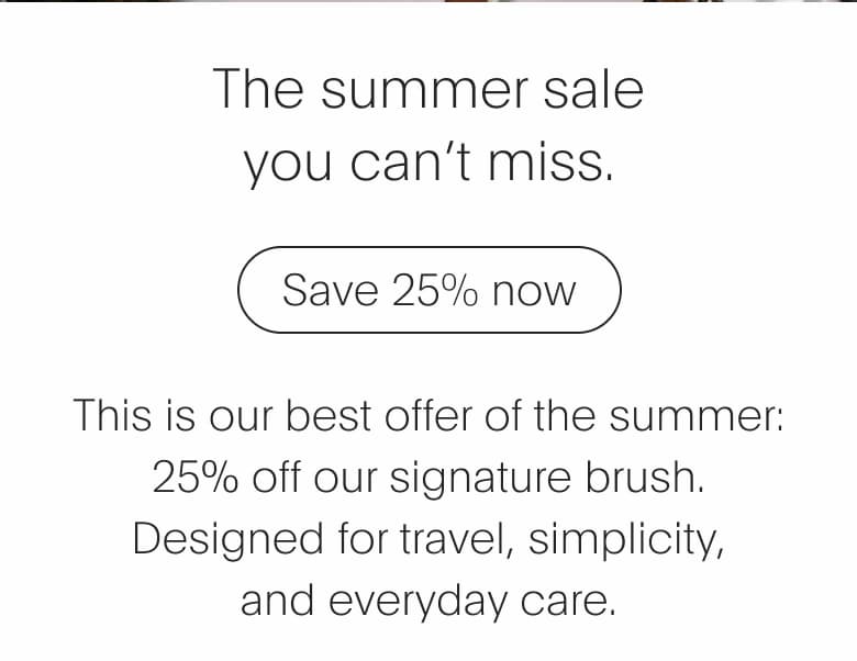 Summer sale