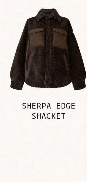Sherpa Edge Shacket