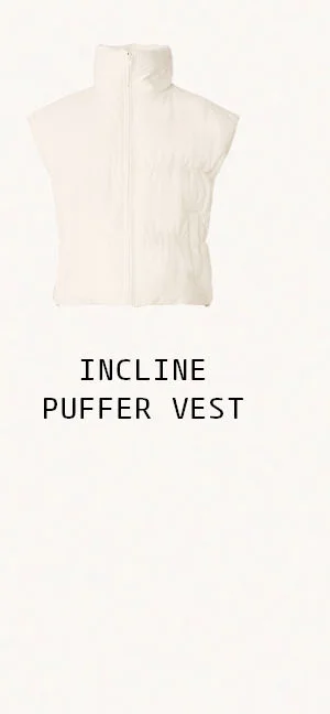 Incline Puffer Vest