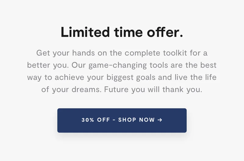 30% Off - Shop Now