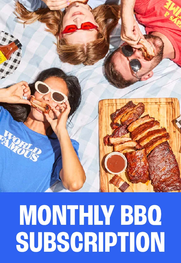 Monthly BBQ subscription