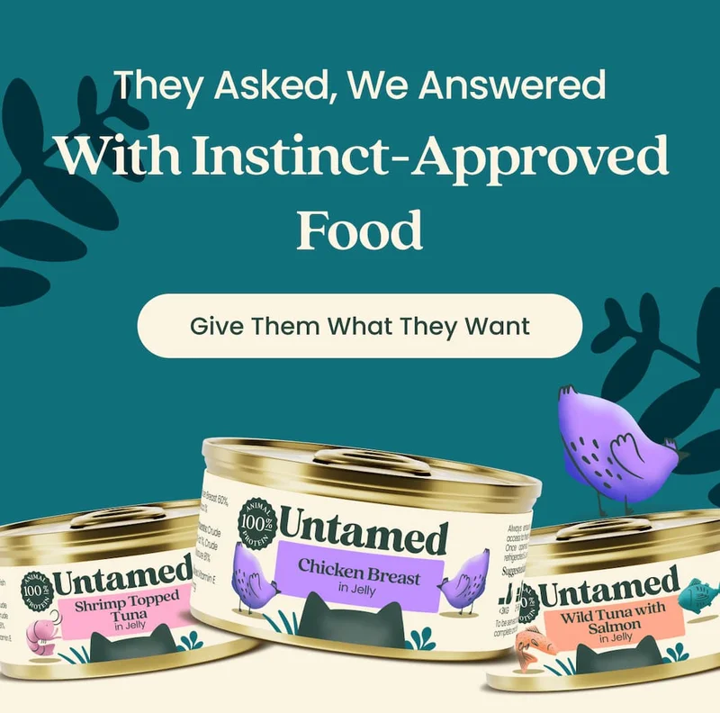 They Asked, We Answered With Instinct-Approved Food. Give Them What They Want