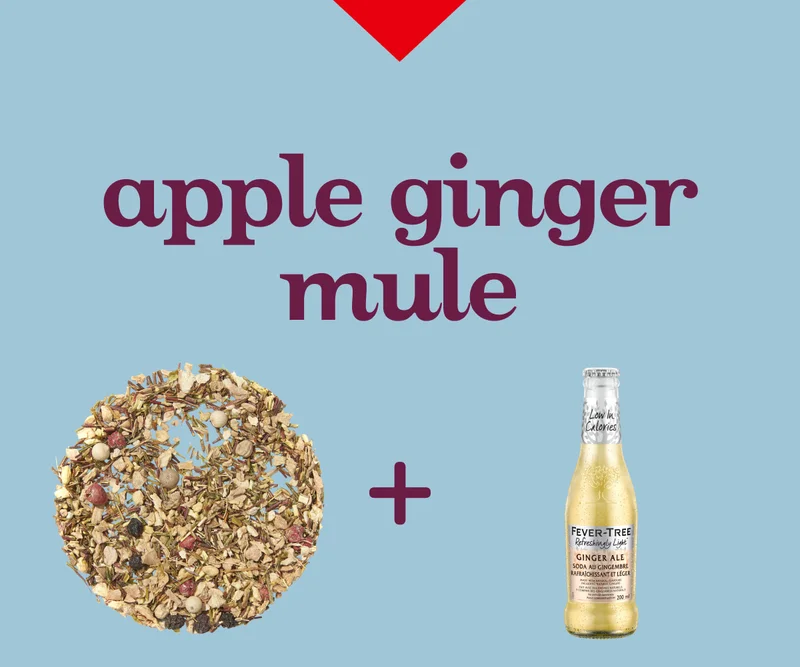 Apple ginger mule +