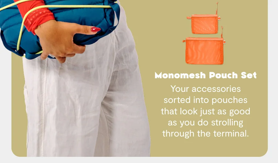 Monomesh Pouch Set