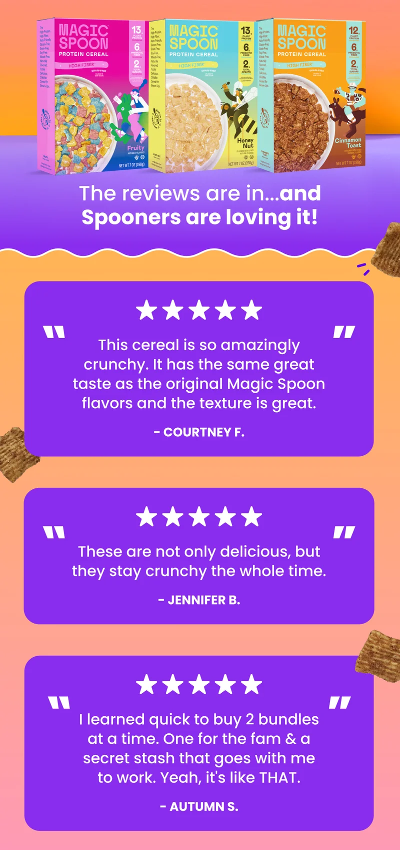 The reviews are in... and Spooners are loving it